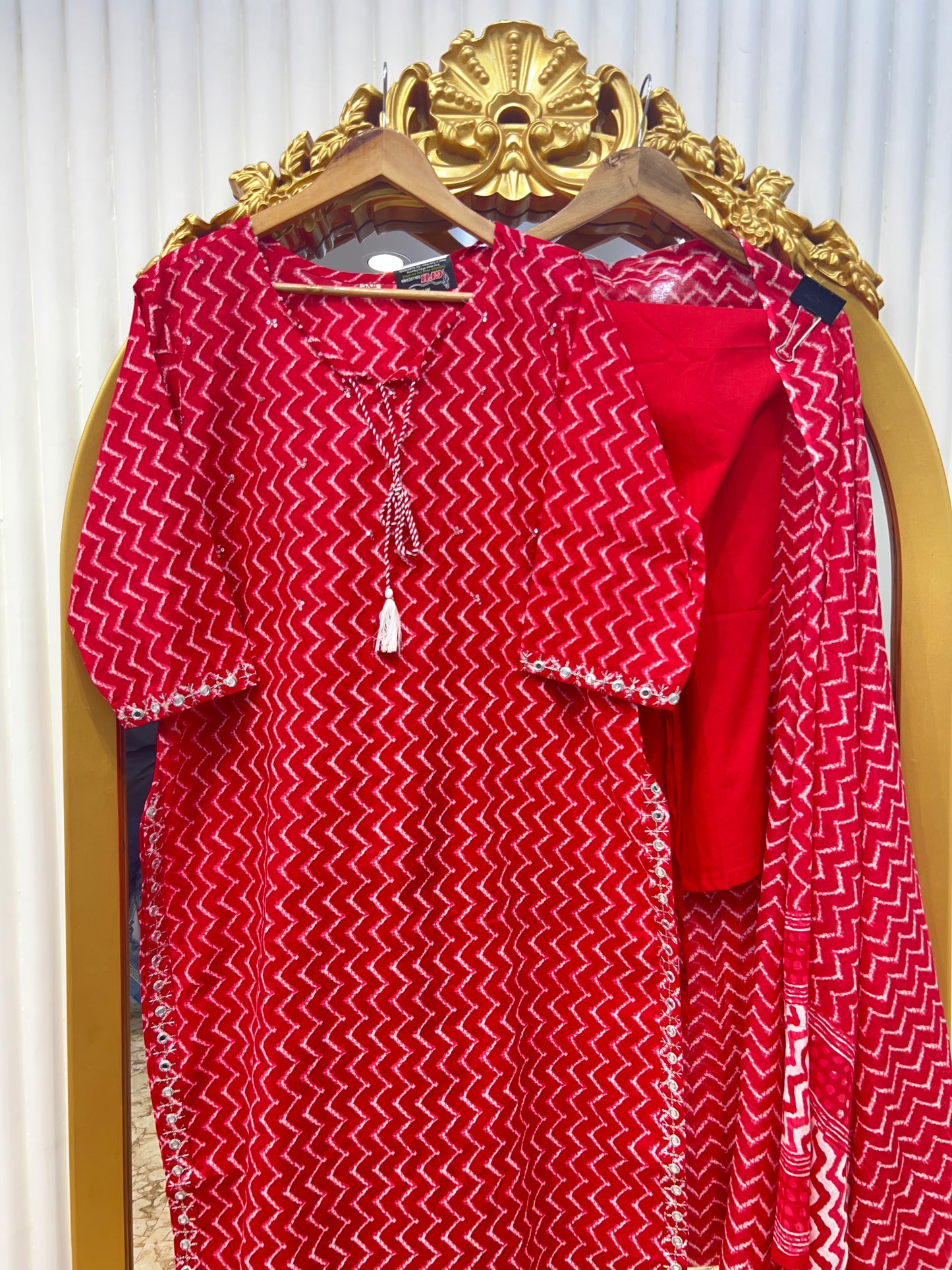 Premium Jaipuri Cotton Printed Straight Set ā Available in 4 Vibrant Colours