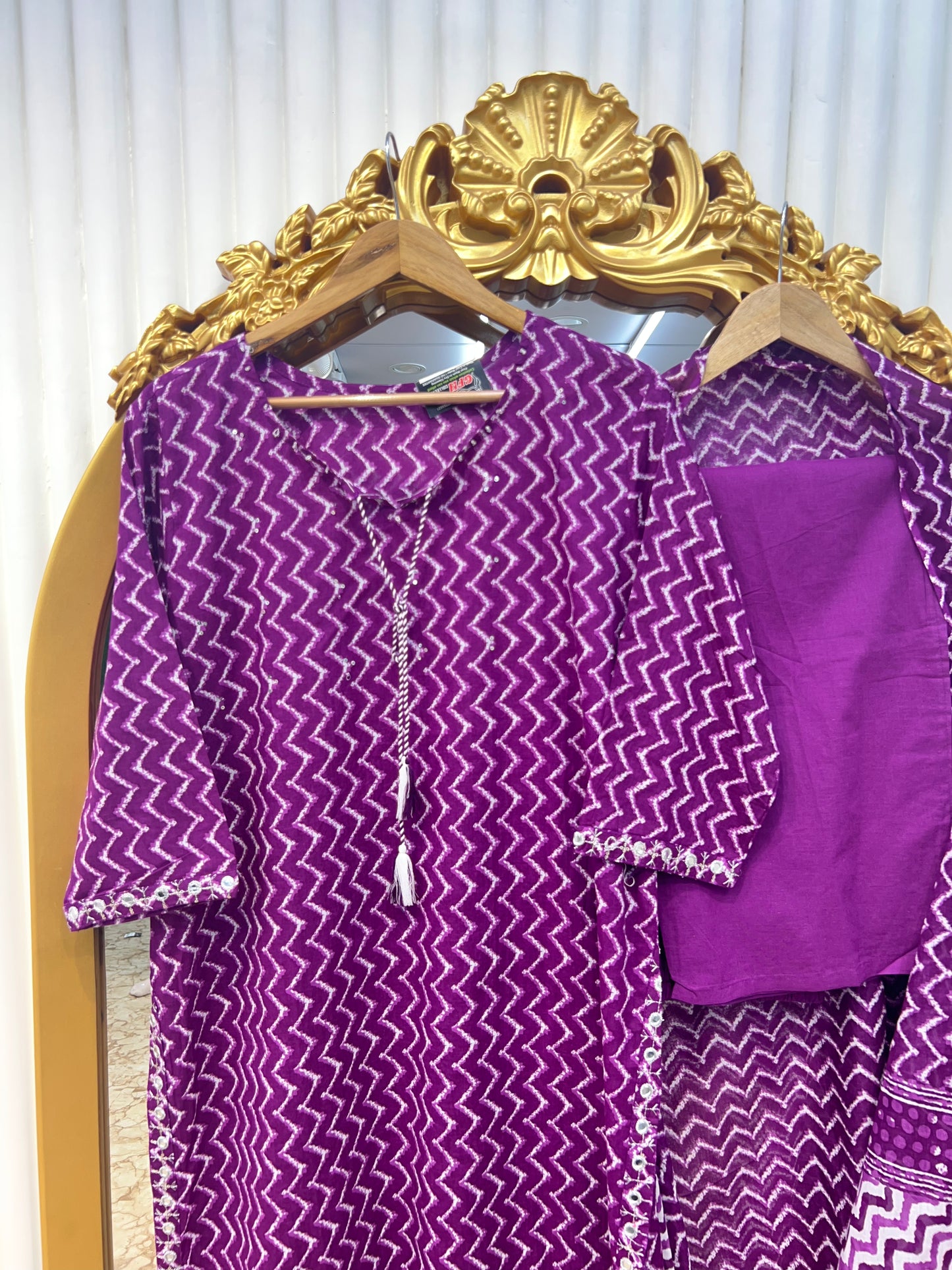 Premium Jaipuri Cotton Printed Straight Set ā Available in 4 Vibrant Colours