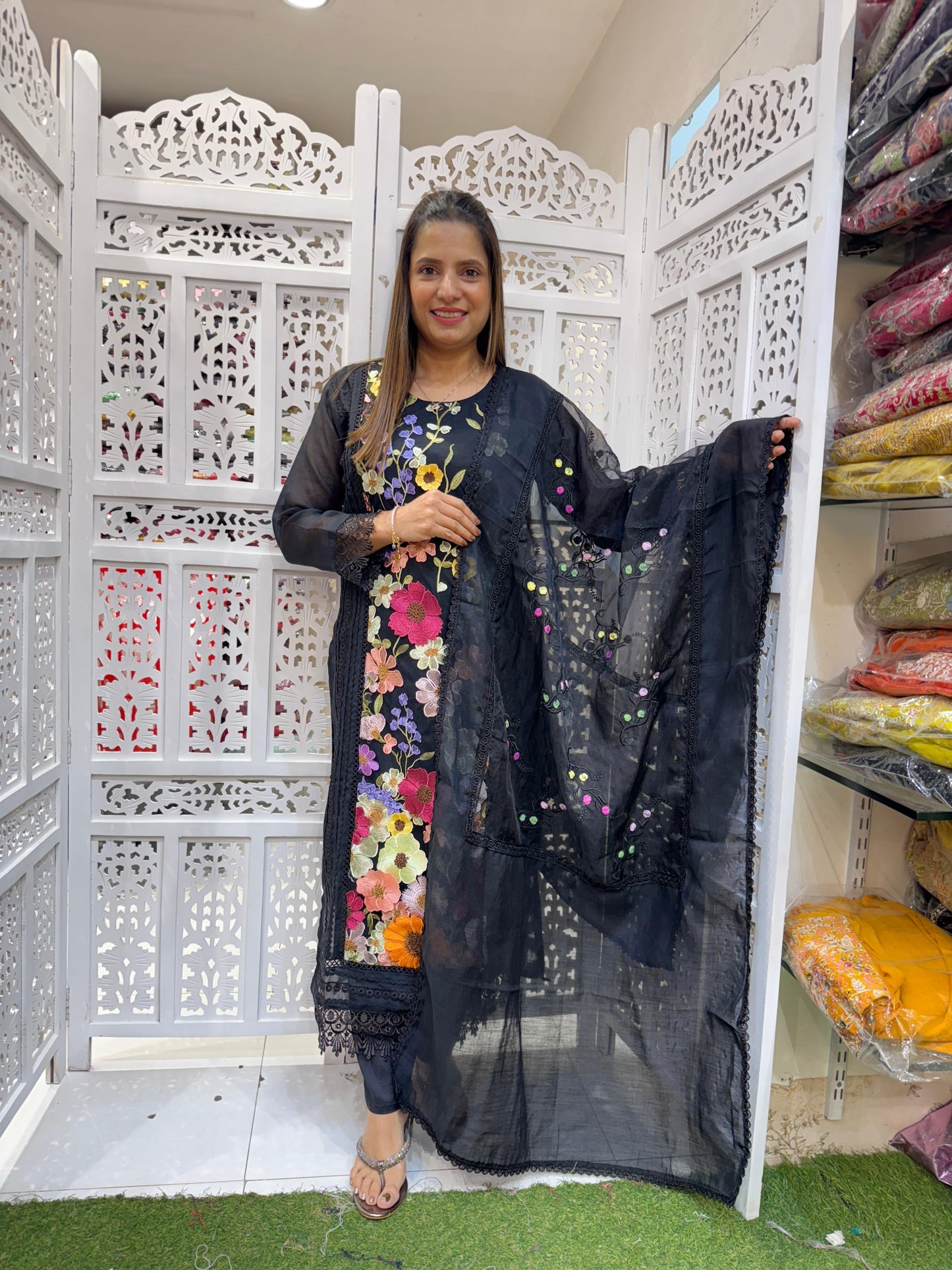 Linen Silk 3pc Suit