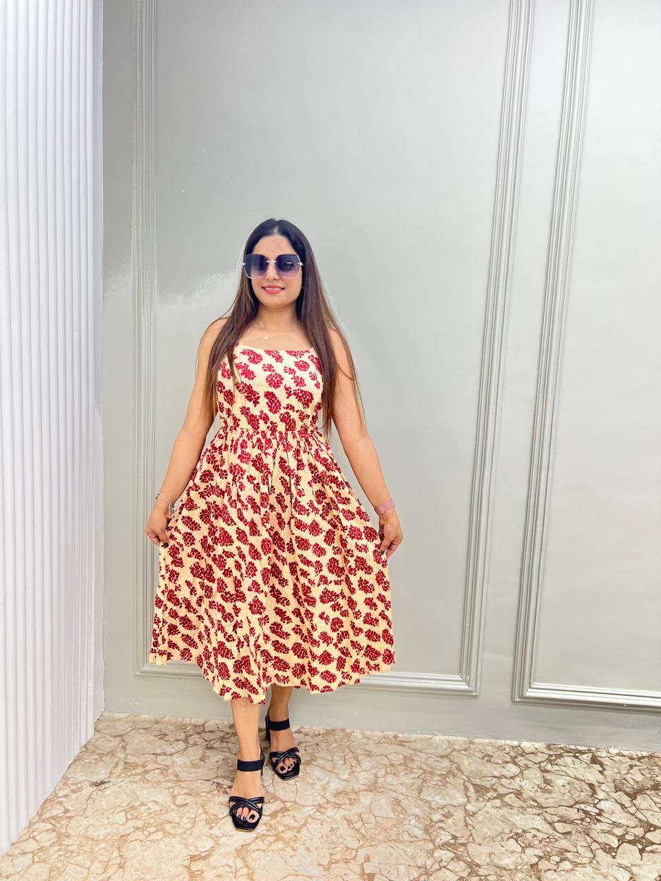 Cotton Cream Midi