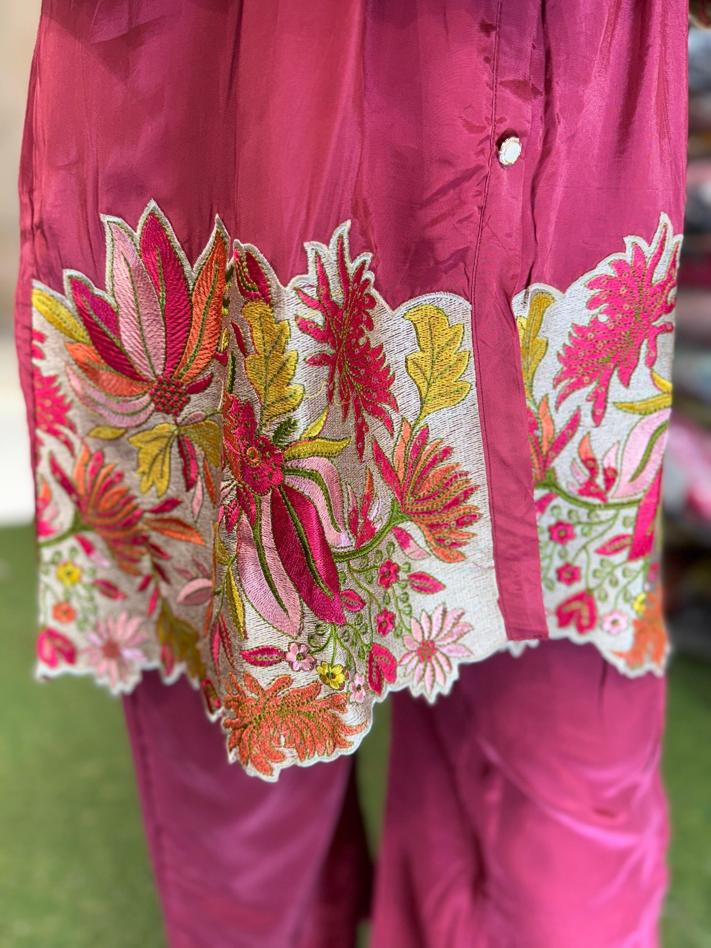 Crep Almond Pink 2pc Set