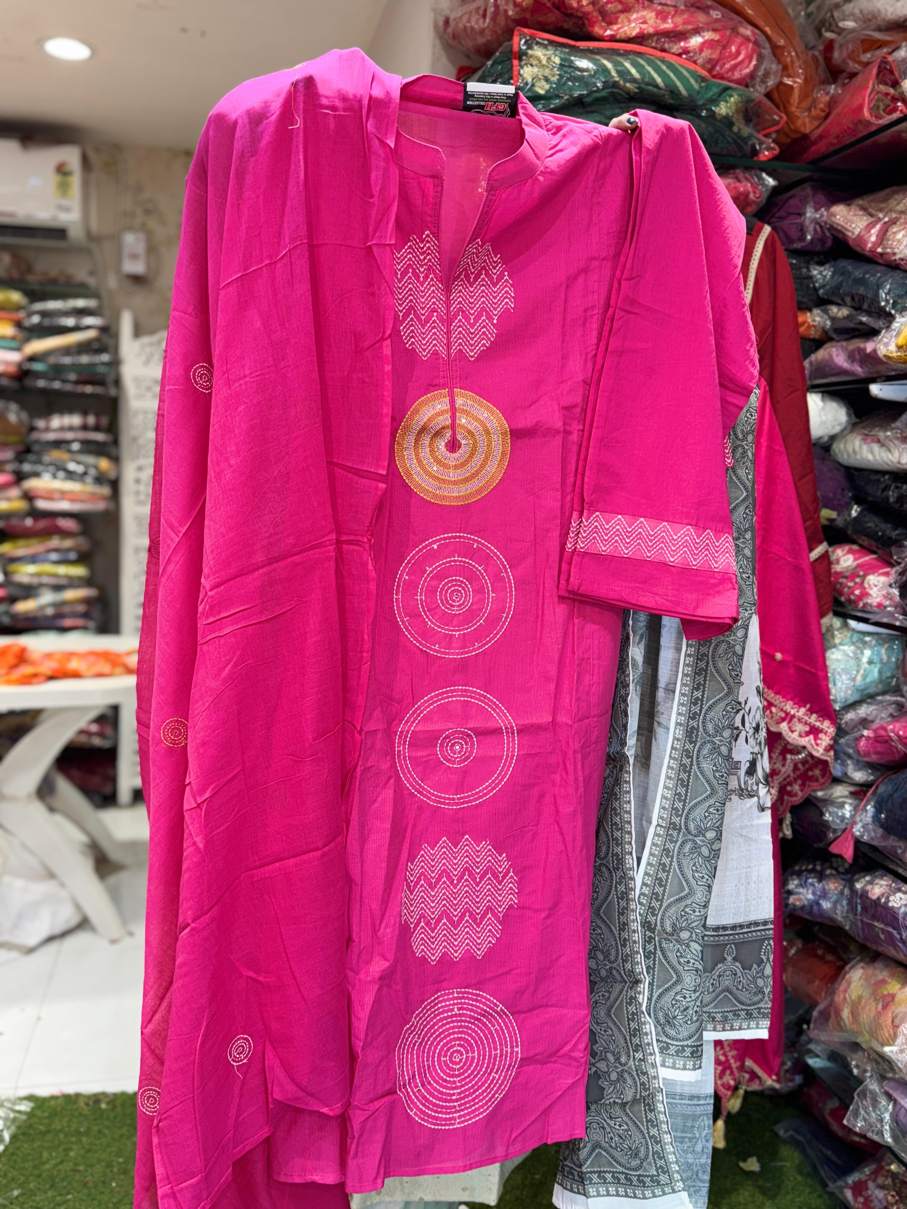 Sily Cotton Pink 3pc Set