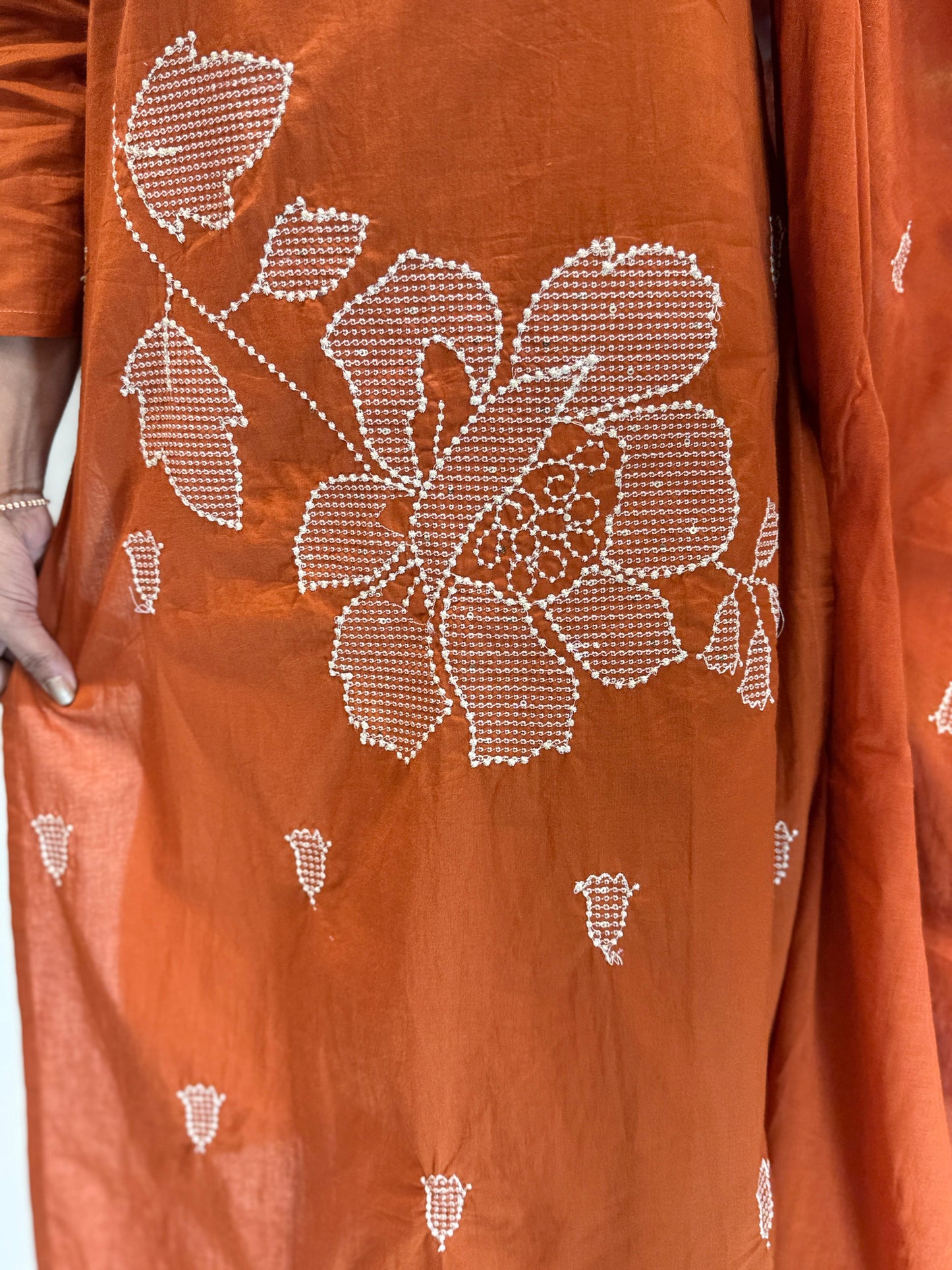 Cotton Orange 3pc Set