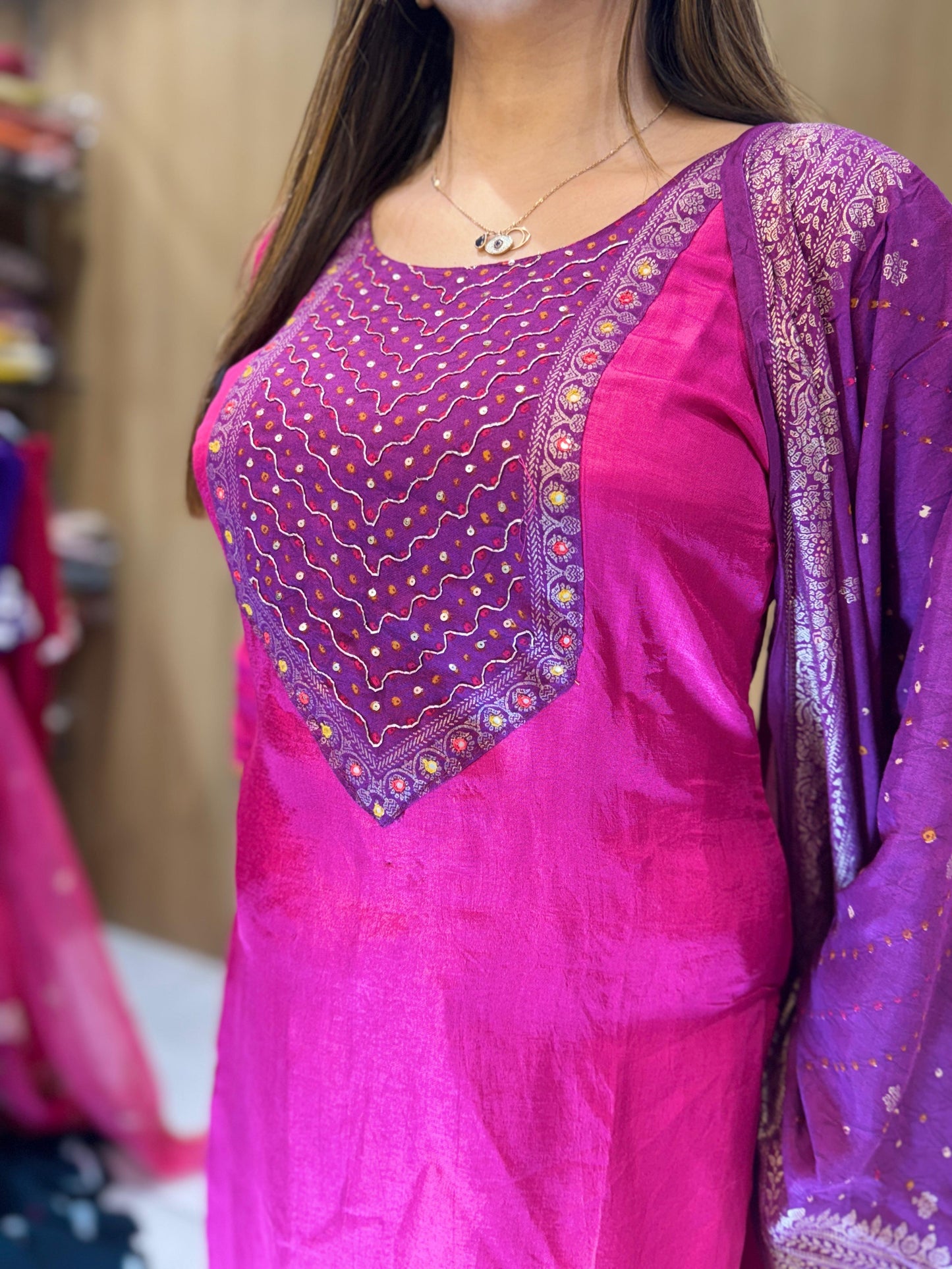 Russian Silk Pink 3pc Set