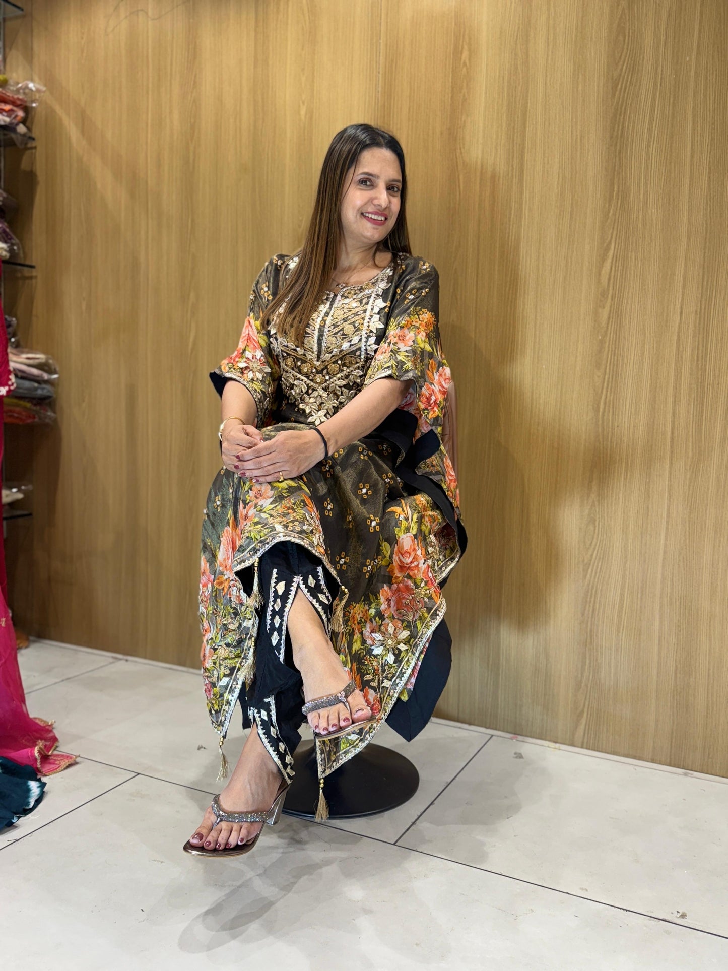 Simmer Tissue Charcol Black 2pc Set