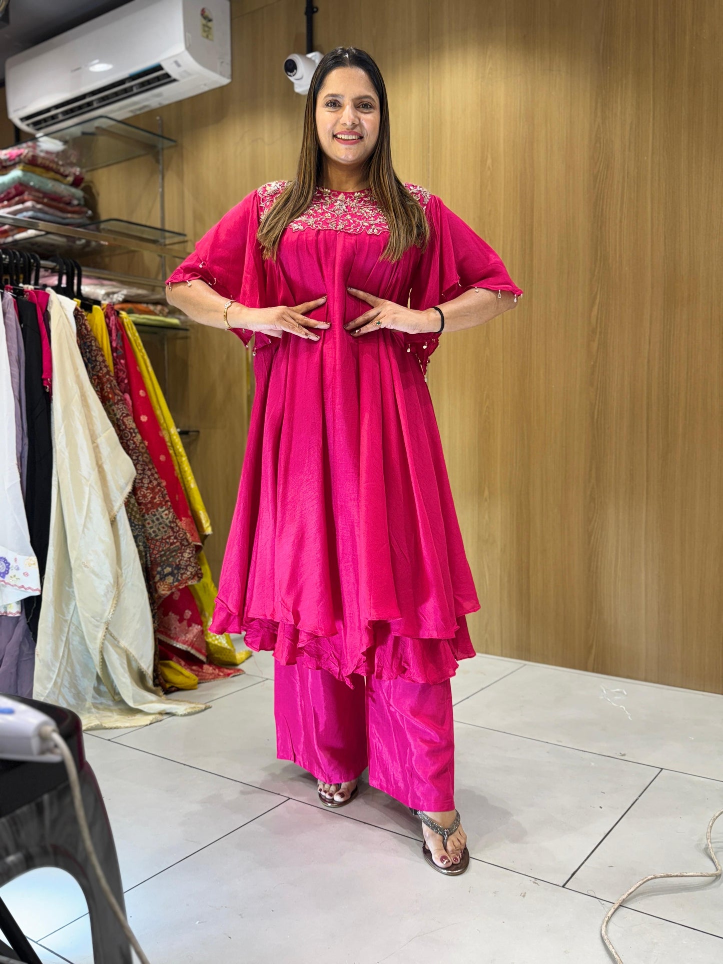 Dola Silk Pink 2pc Set