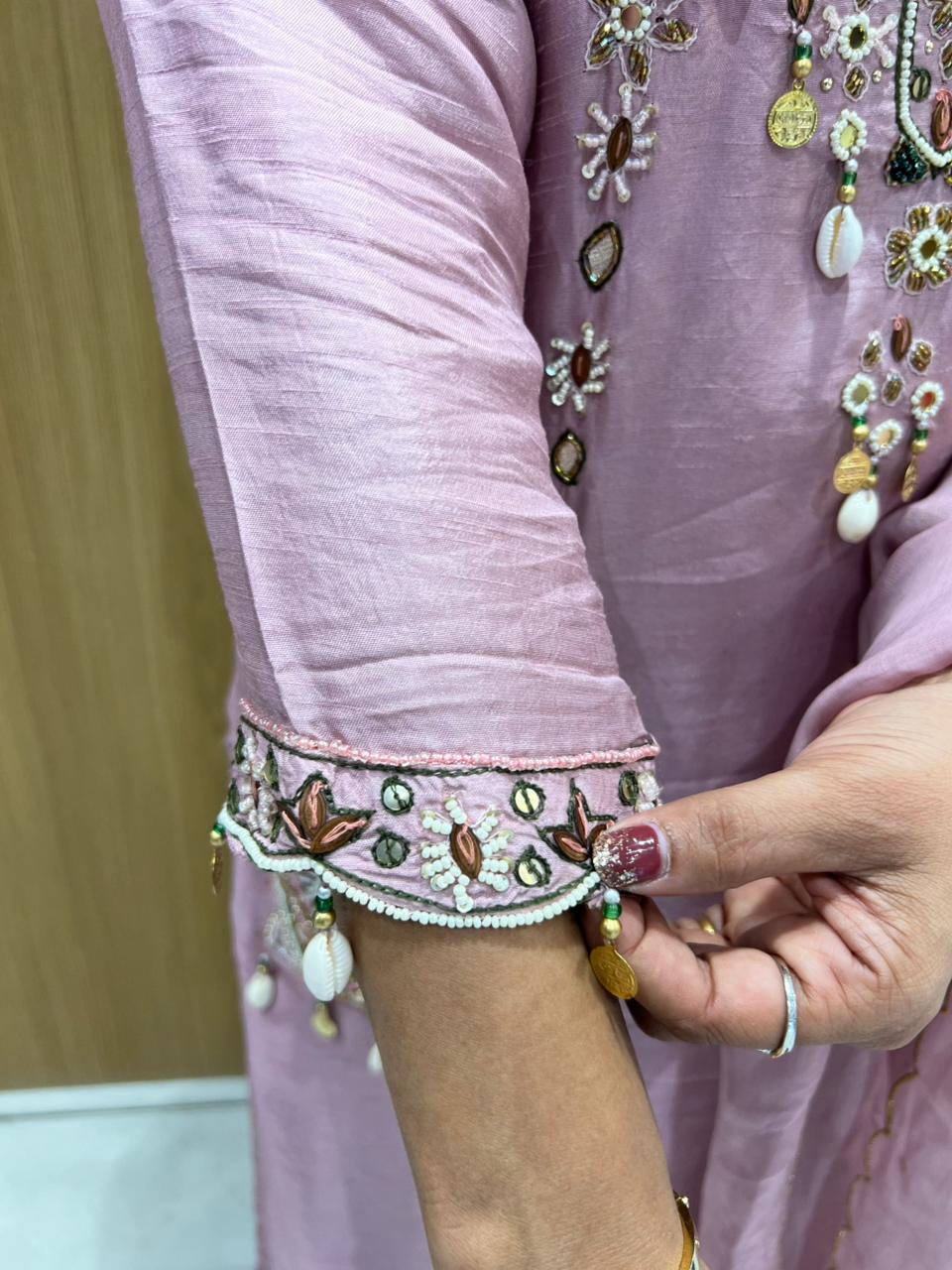 Dola Silk Pink 3pc Set