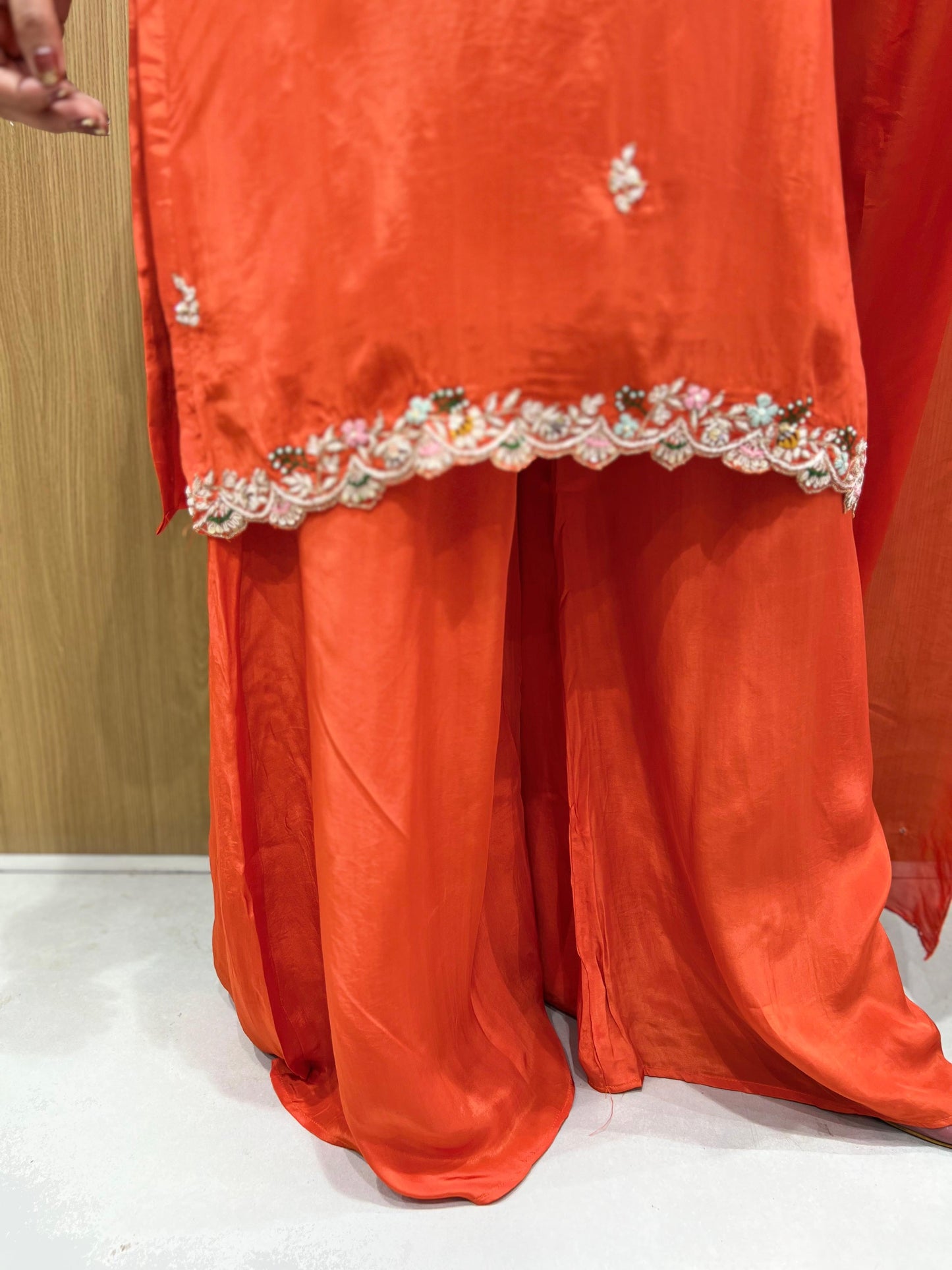 Crep Orange 3pc Set