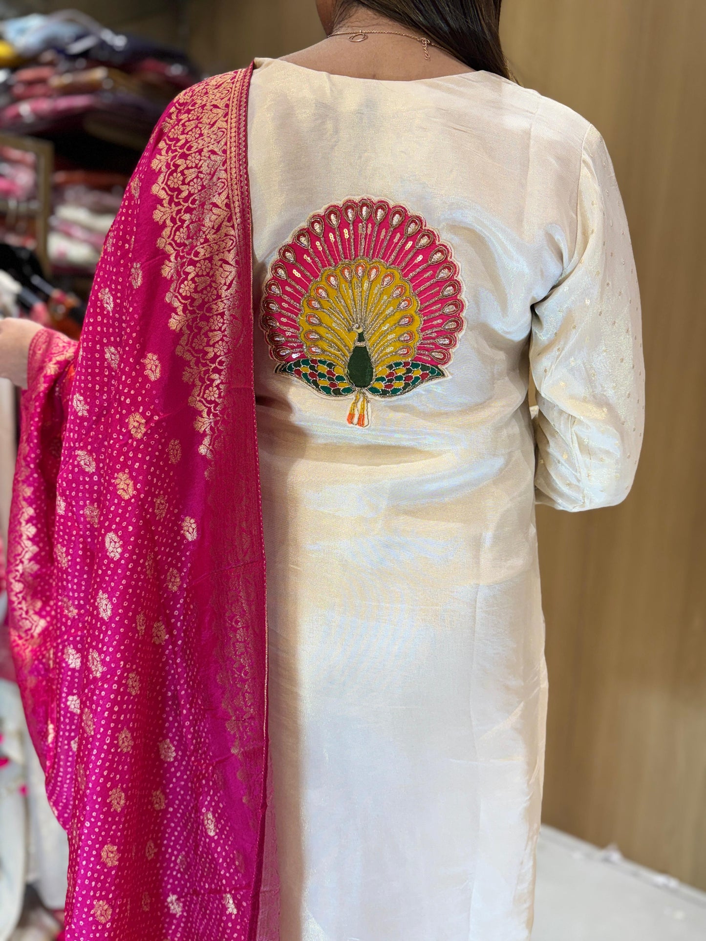 Simmer Tissue Off White 3pc Set