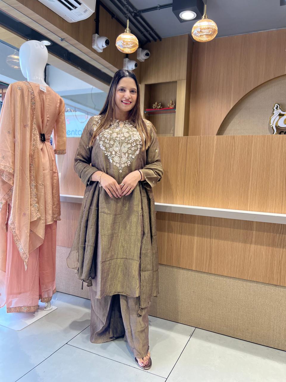 Crush Tissue Olive 3pc Set