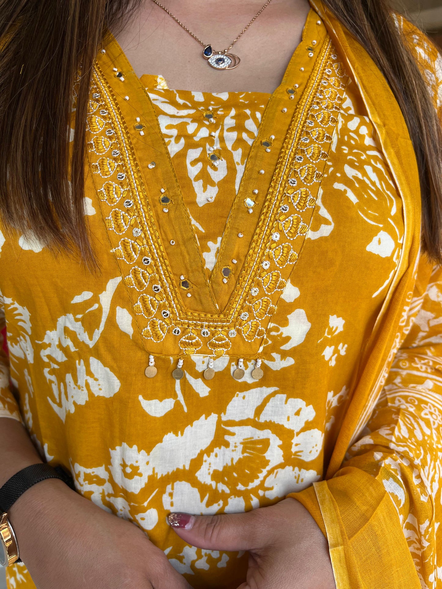 Cotton Yellow 3pc Set