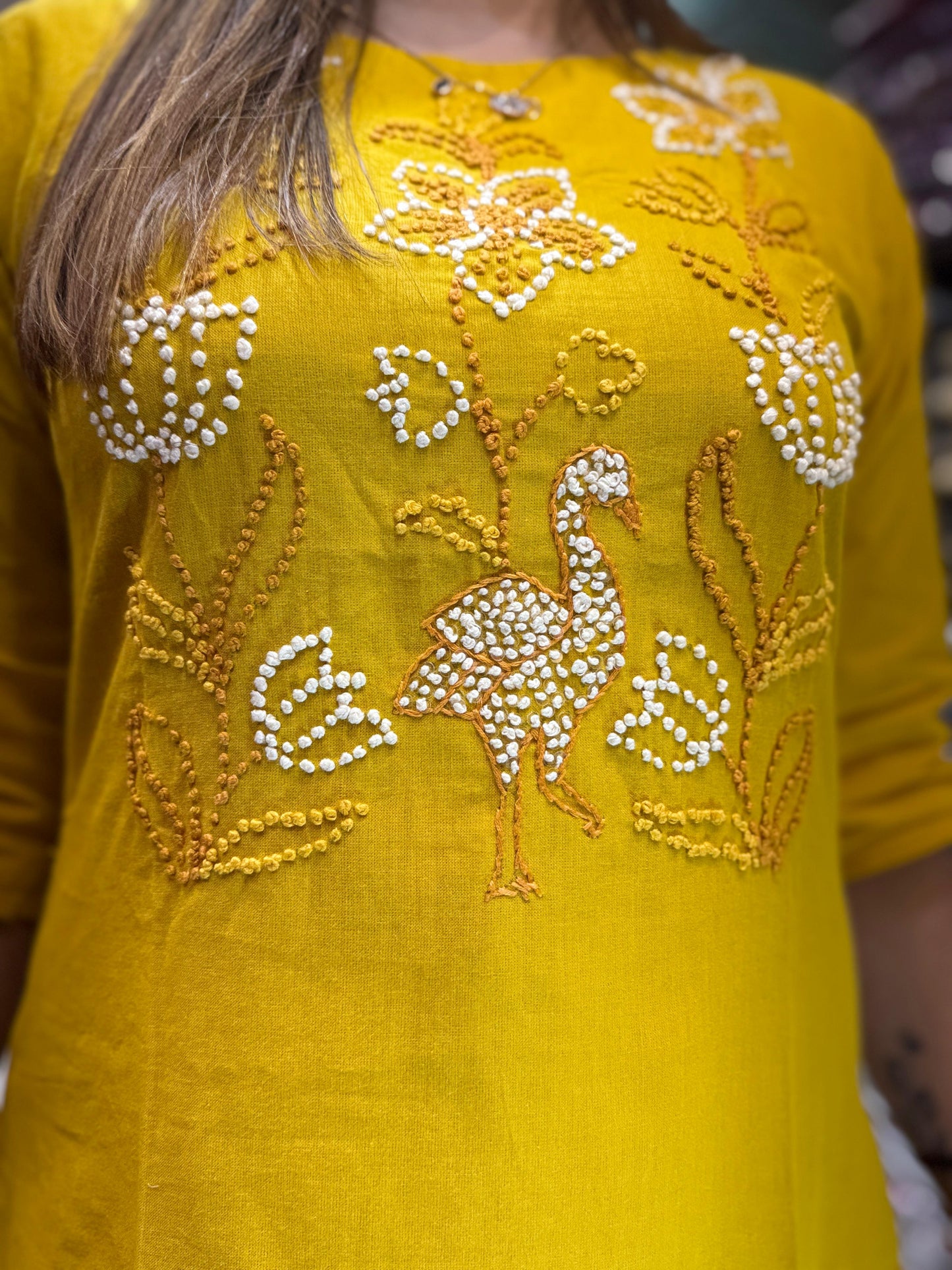 Cotton Yellow 2pc Set