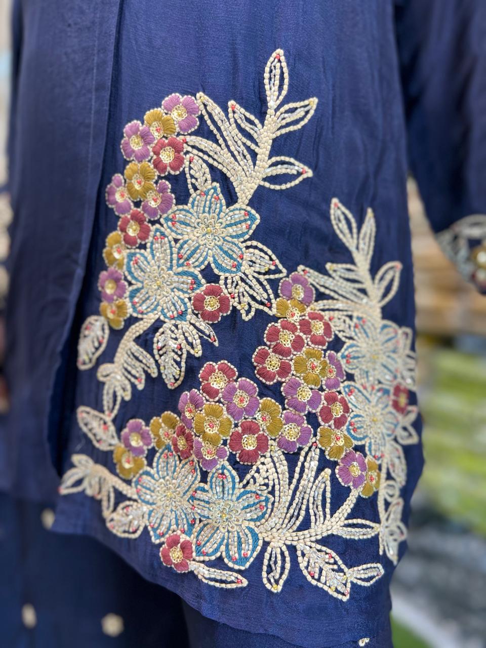 Chinon Navy Blue 2pc Set