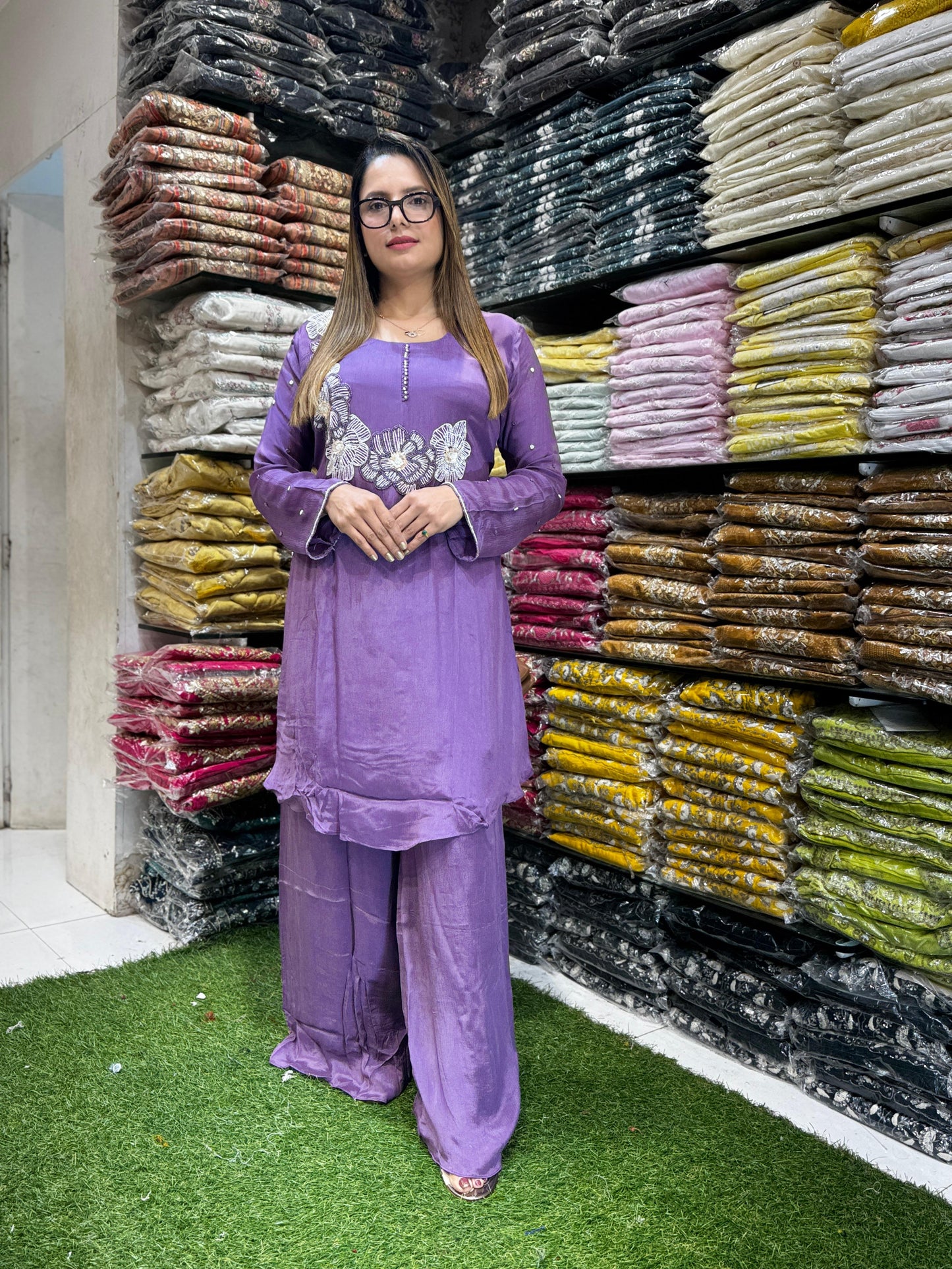 Chinon Purple 2pc Set