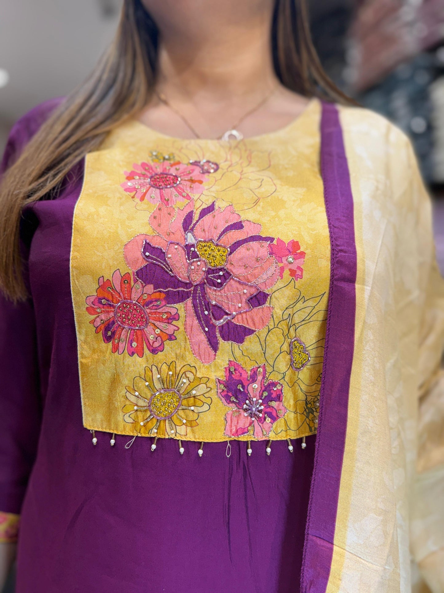 Cotton Silk Wine 3pc Set