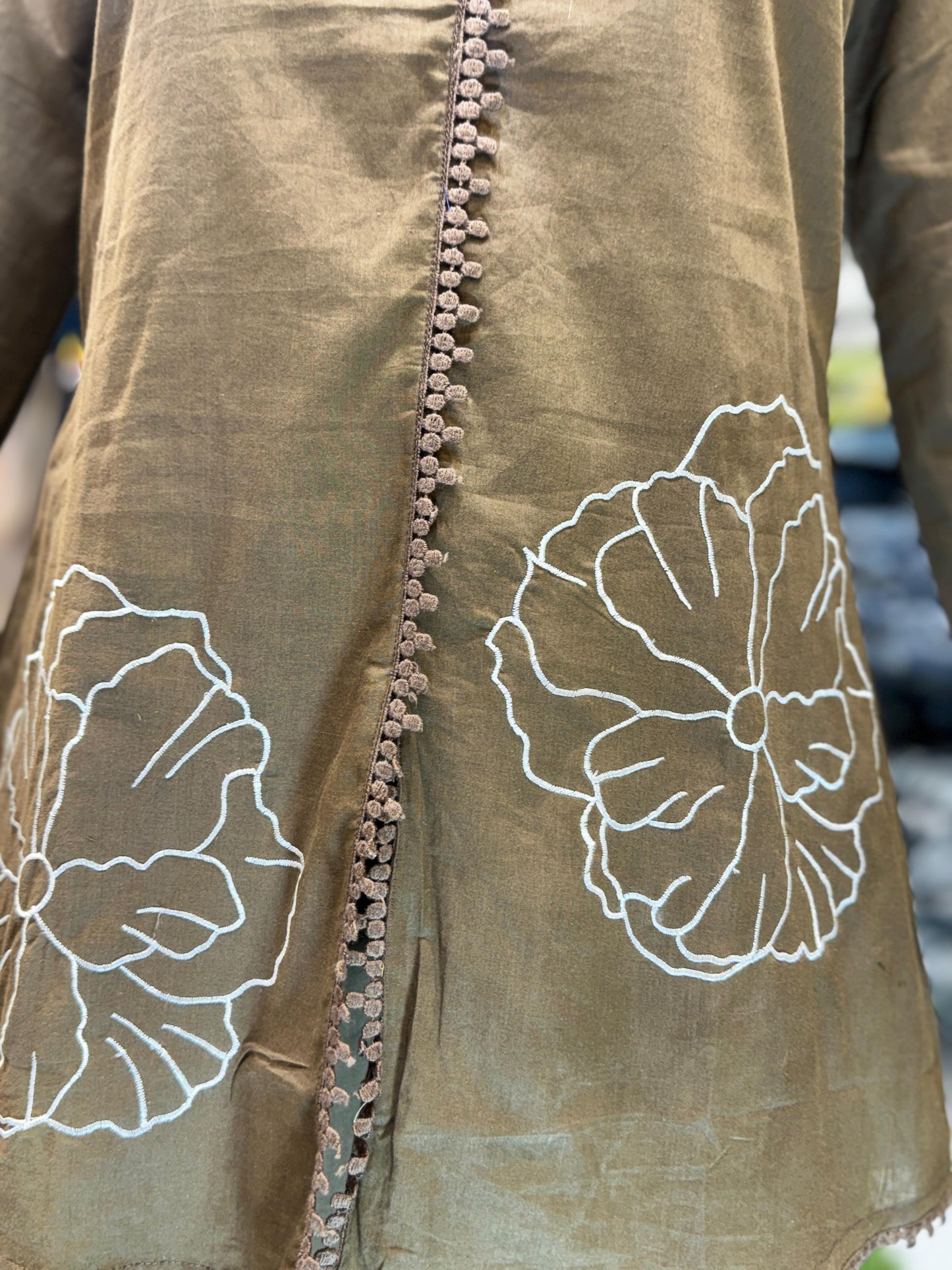 Cotton Brown 2pc Set