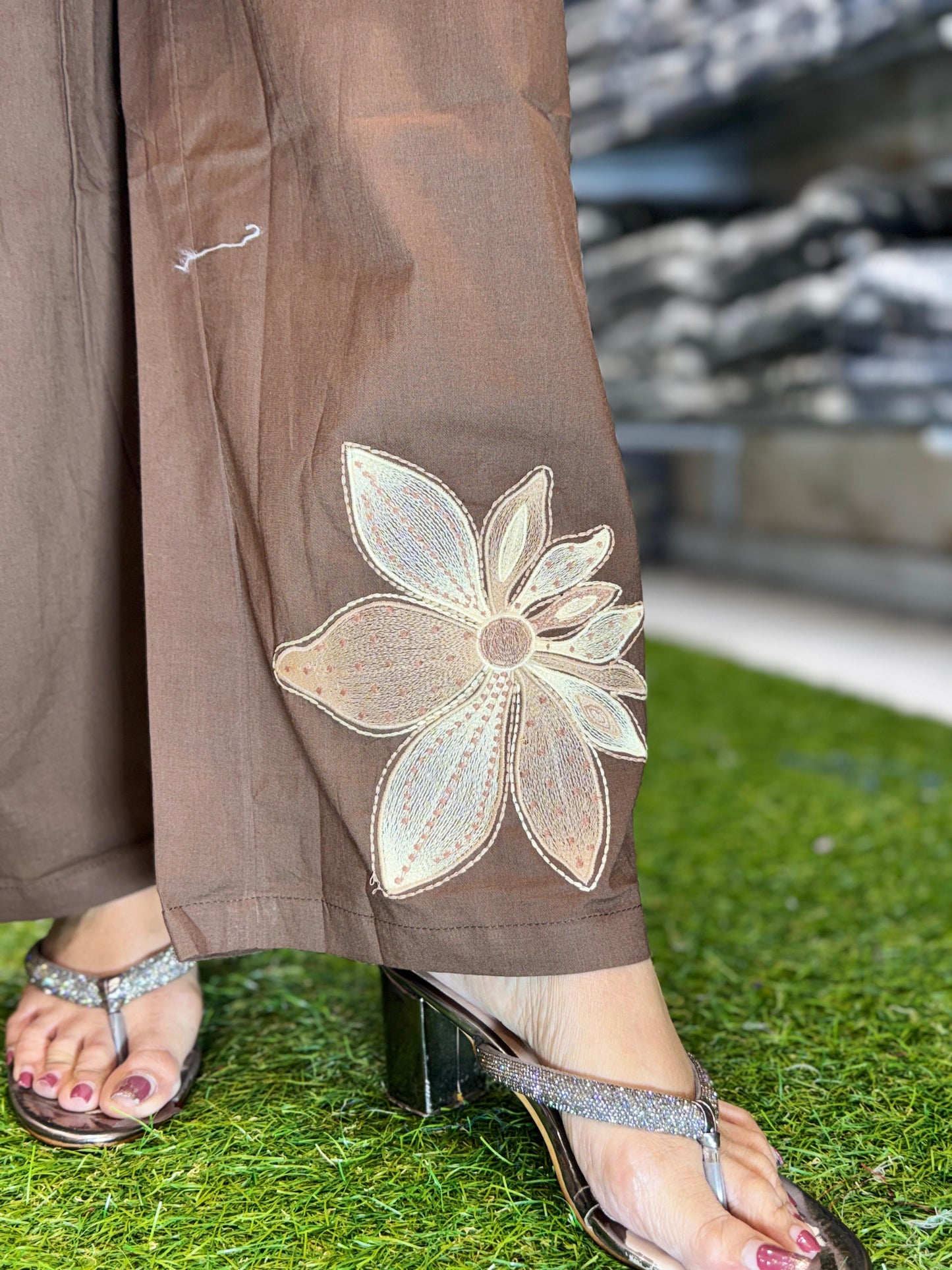 Cotton Brown 2pc Set