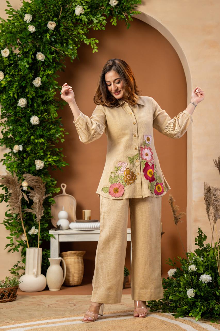 Jute Cotton Off White 2pc Set