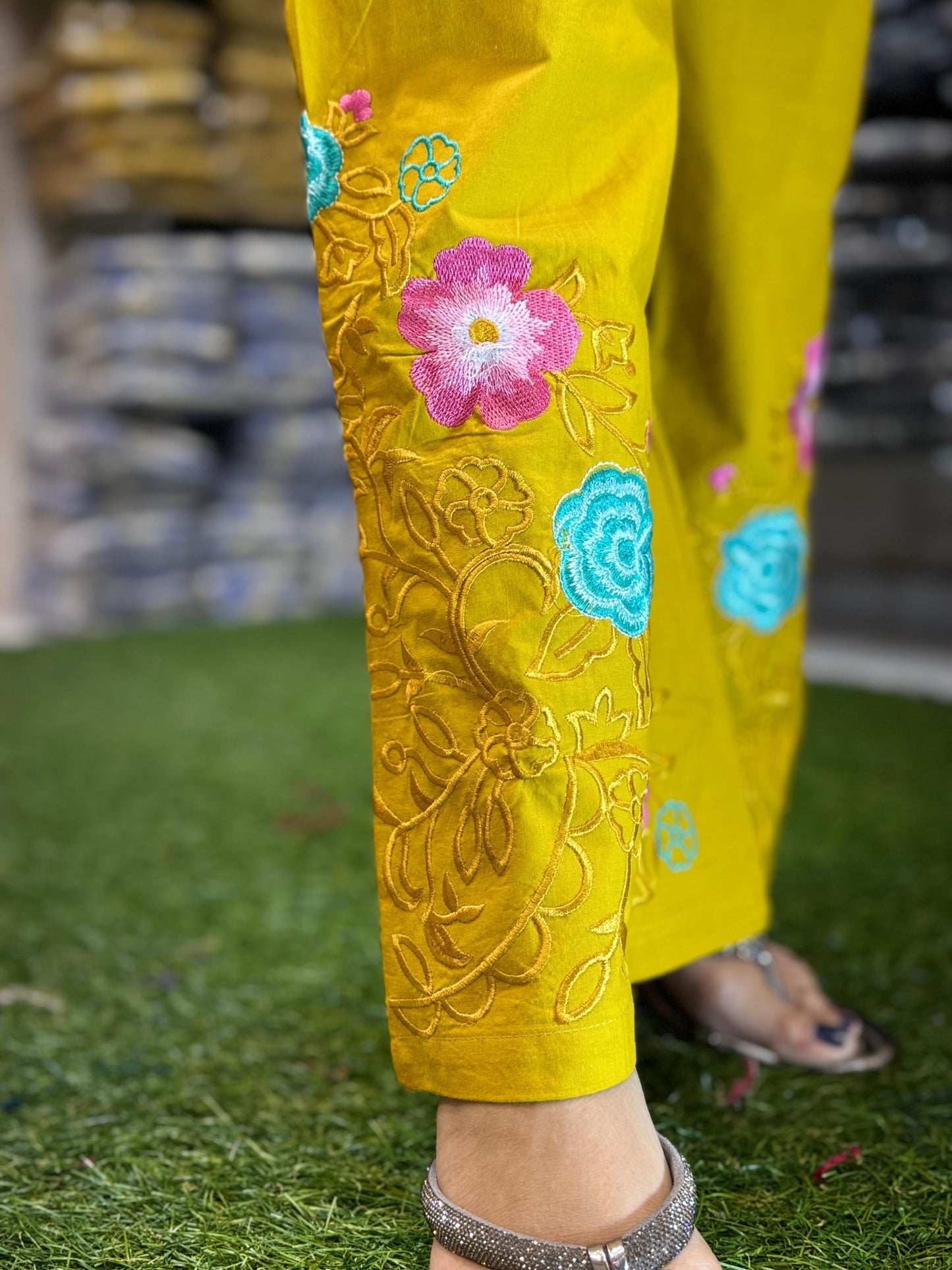 Pure Sluv Cotton Yellow 2pc Set