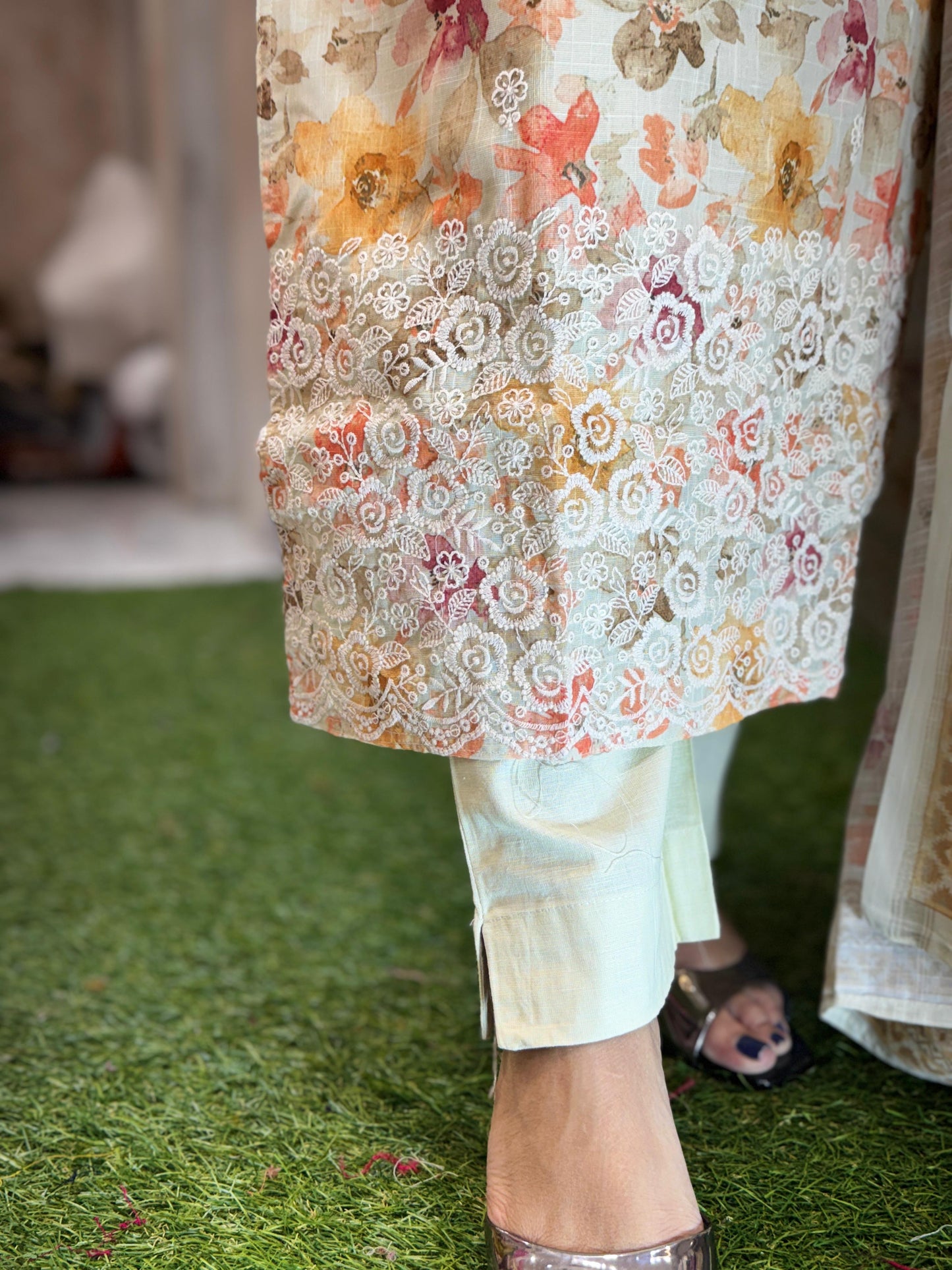 Linen Light Yellow 3pc Set