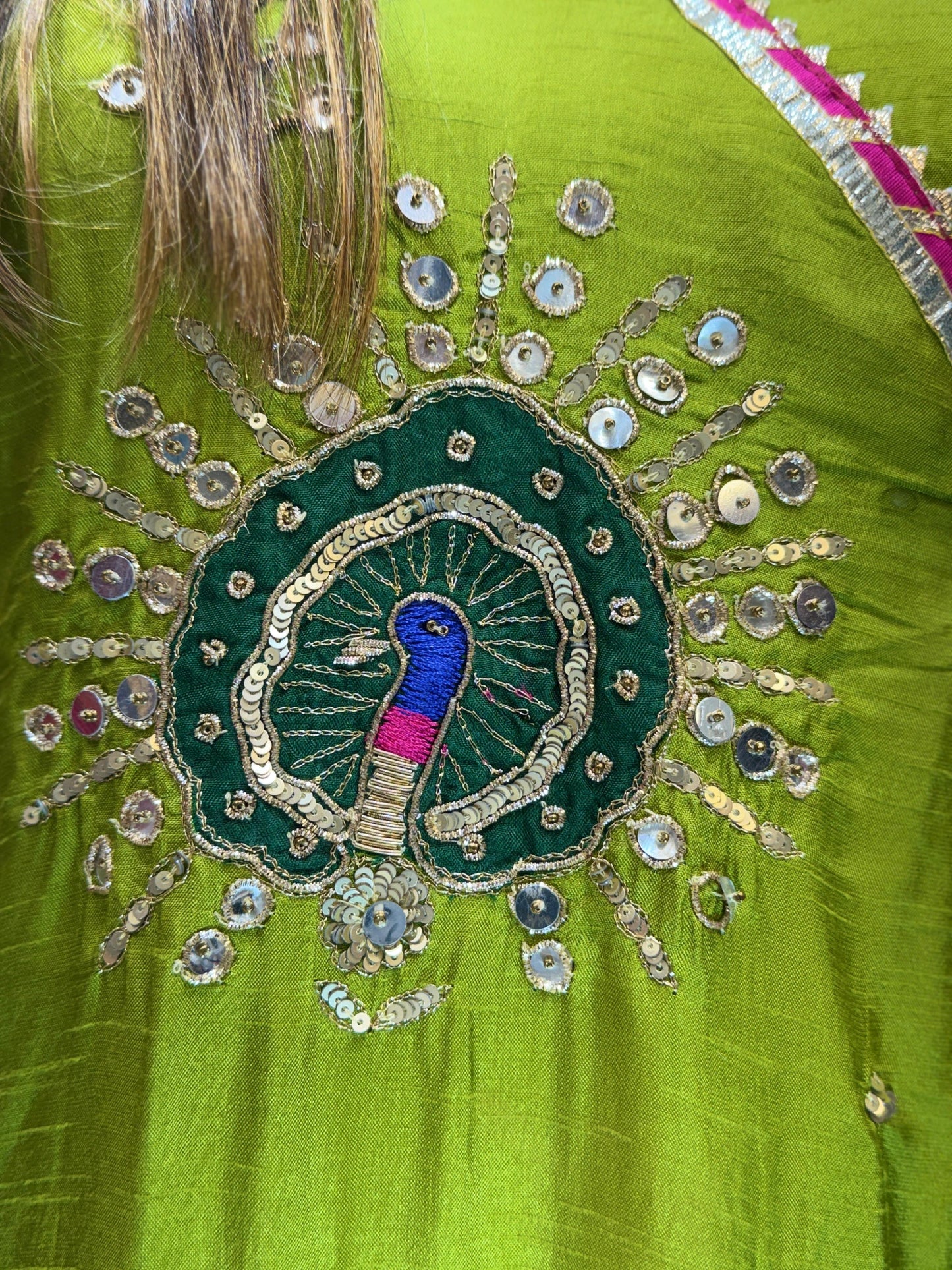 Dola Silk Green 3pc Set