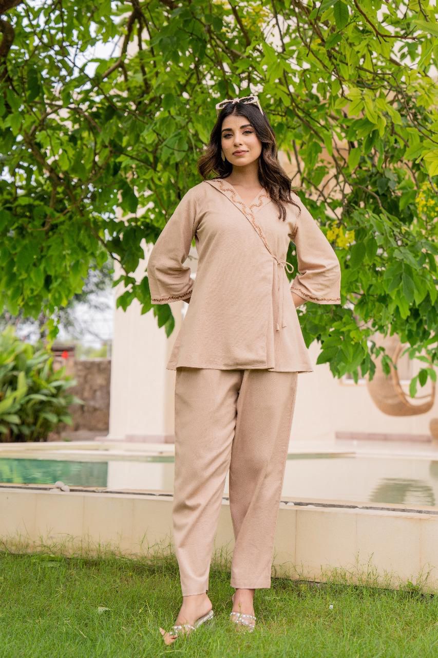 Pure Flex Cotton Cream 2pc Set