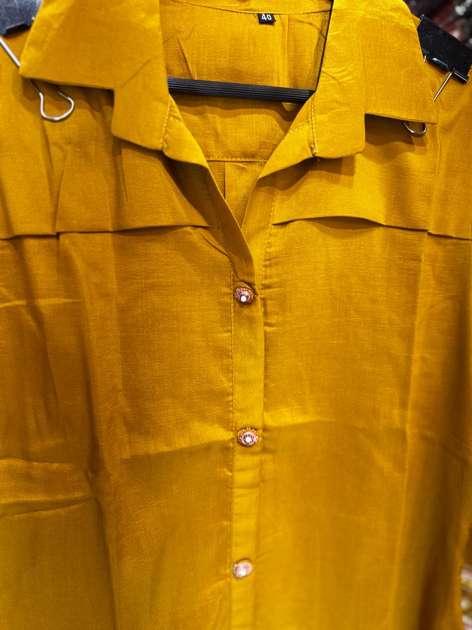 Pure Russian Silk Yellow 2pc Set