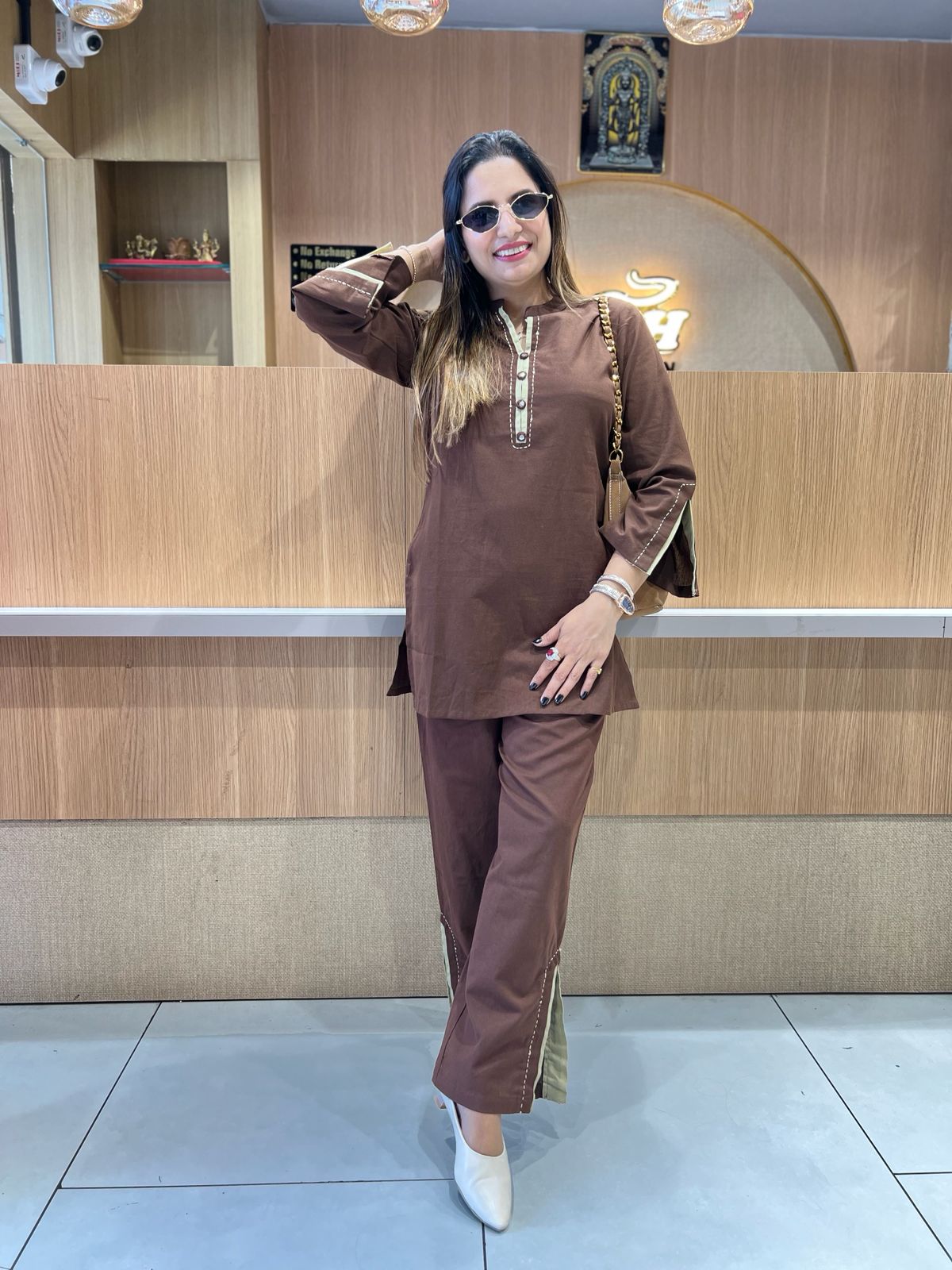 Pure Flex Cotton Brown 2pc Set