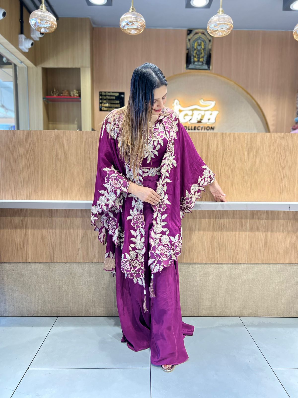 Pure Crep Magenta 3pc set