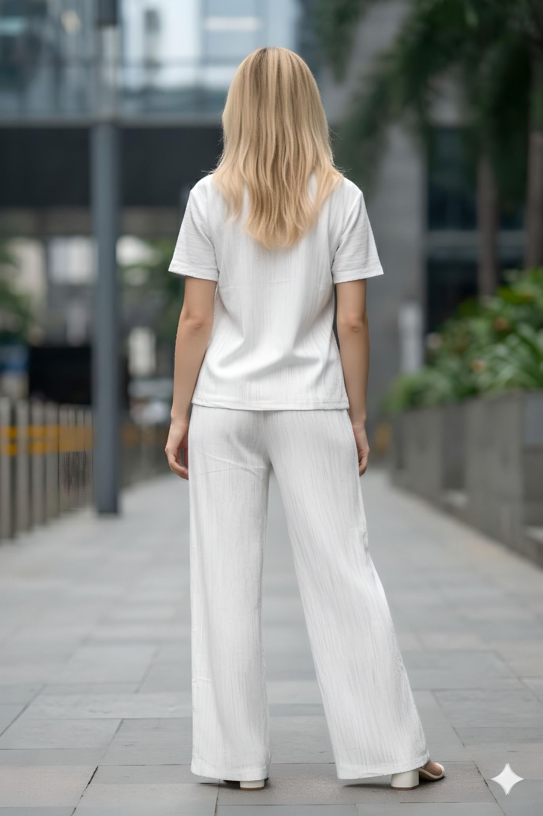 Pure Imported Pearl White 2pc Set