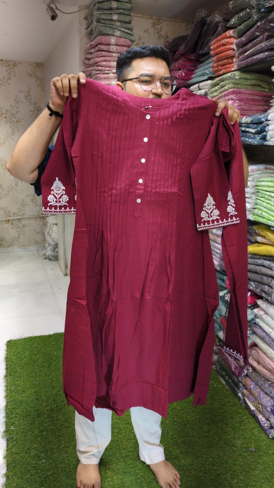 Pure Flex Cotton Maroon