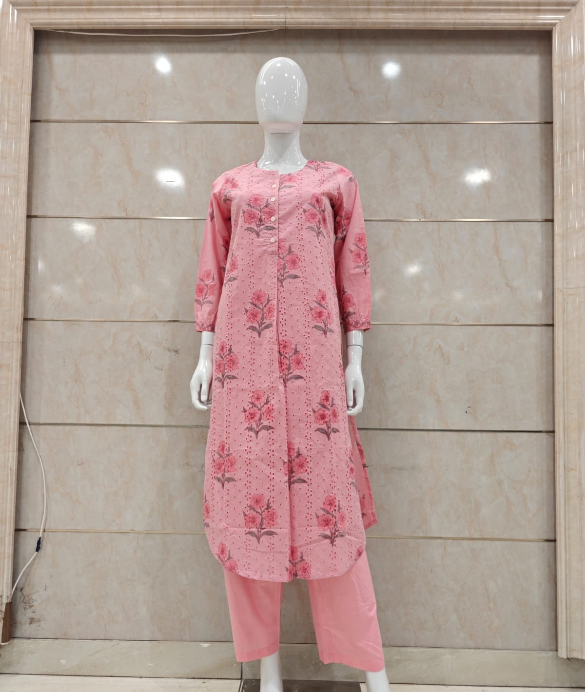 Pure Cotton Pink 2pc Set