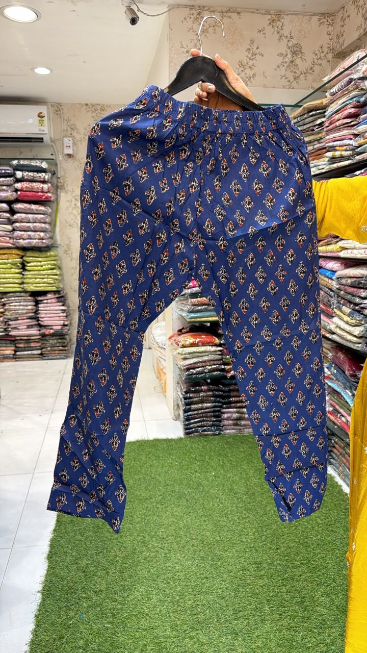 Pure Cotton Blue Bottom