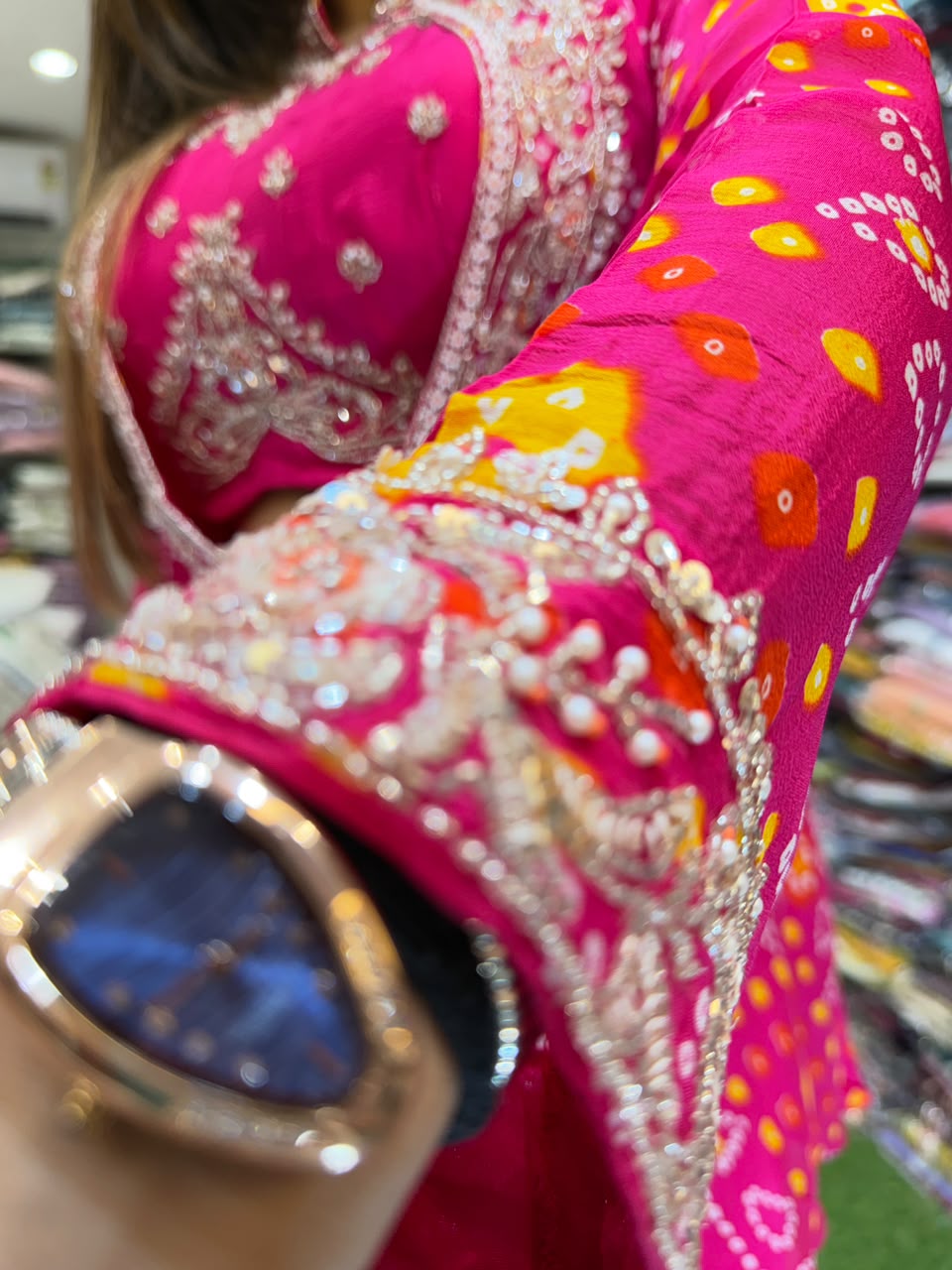 Pure Chinon Rani Pink 3pc Set