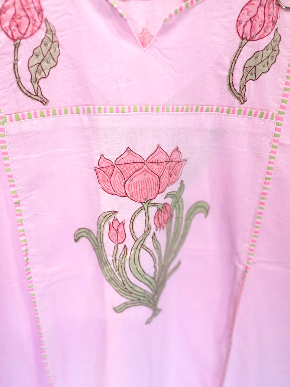 Pure Cotton Pink 3pc Set