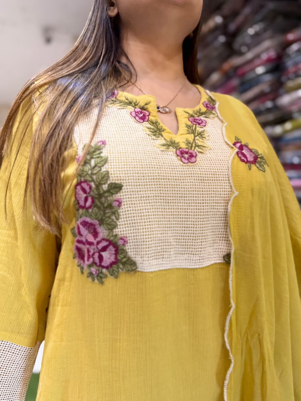 Pure Crush Cotton Yellow 3pc Set