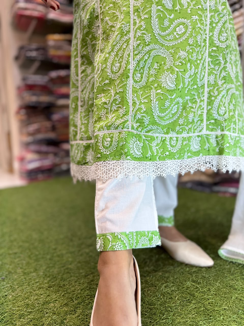 Pure Cotton Green 3pc Set