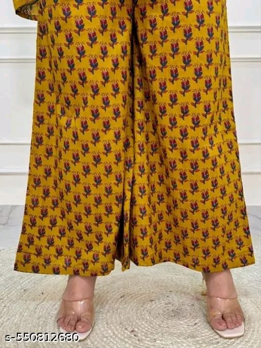 Pure Cotton Yellow 3pc Set