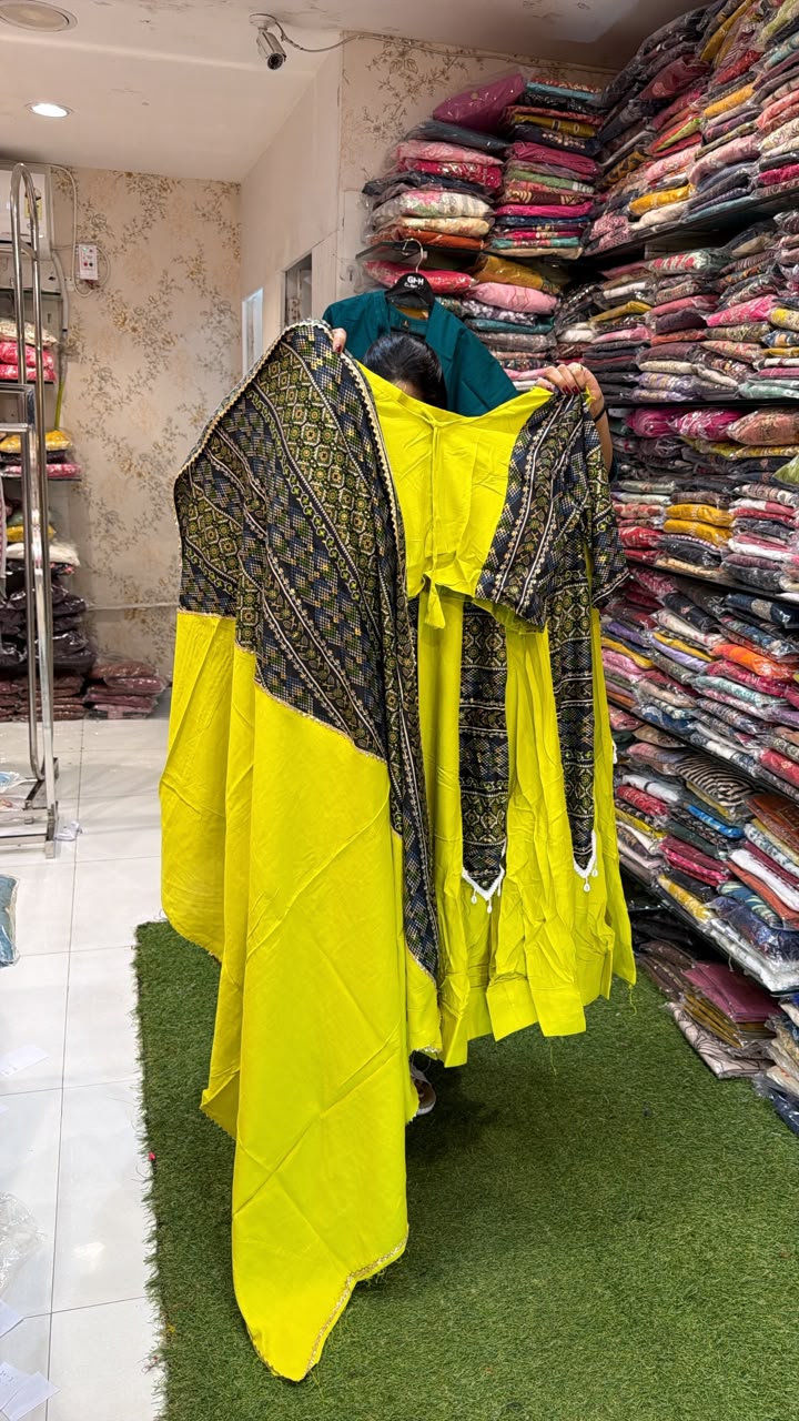Pure cotton chaniya choli