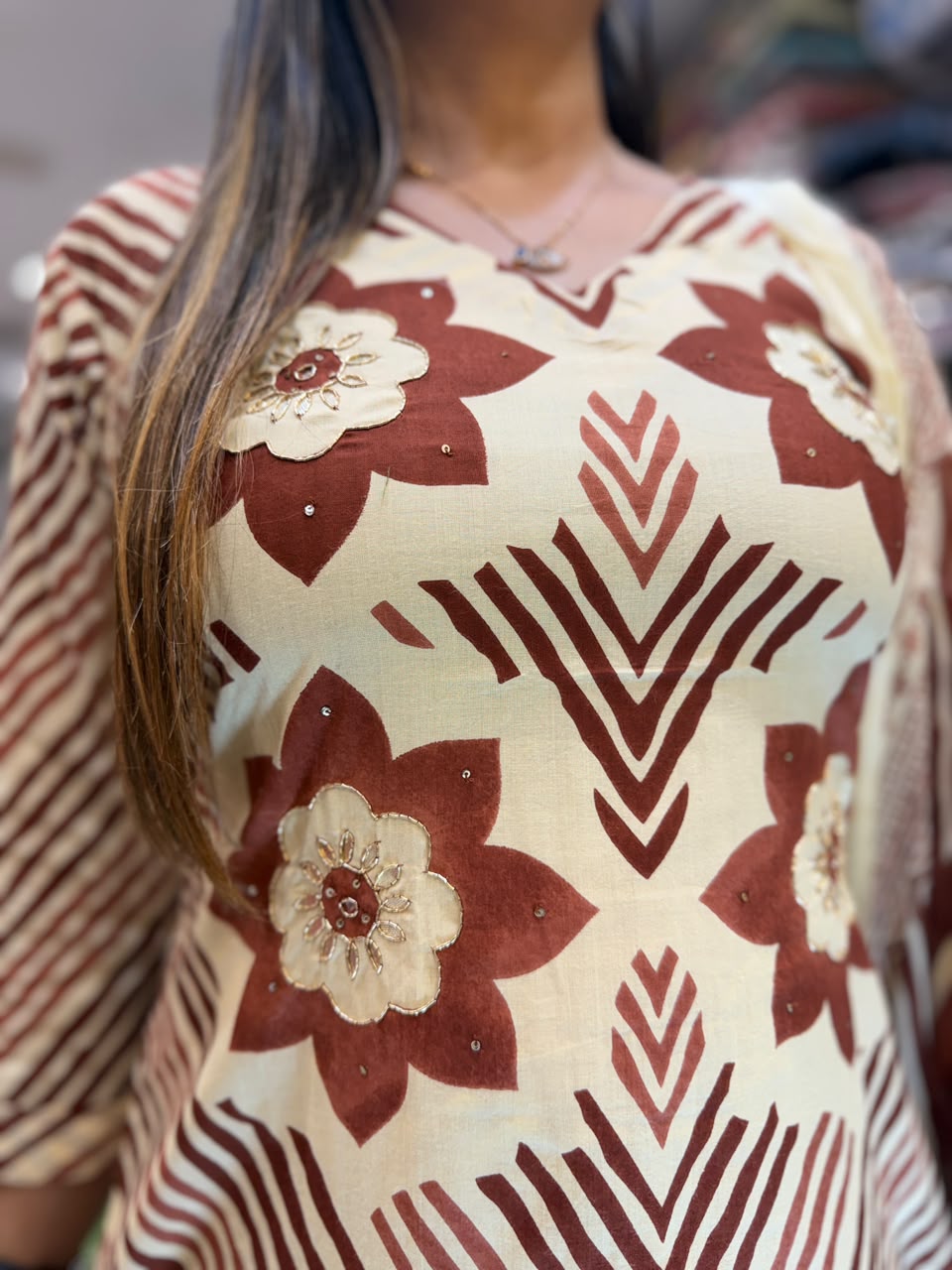 Pure Cotton Rust 3pc Set