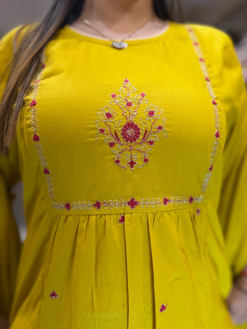 Pure Cotton Yellow 3pc Set