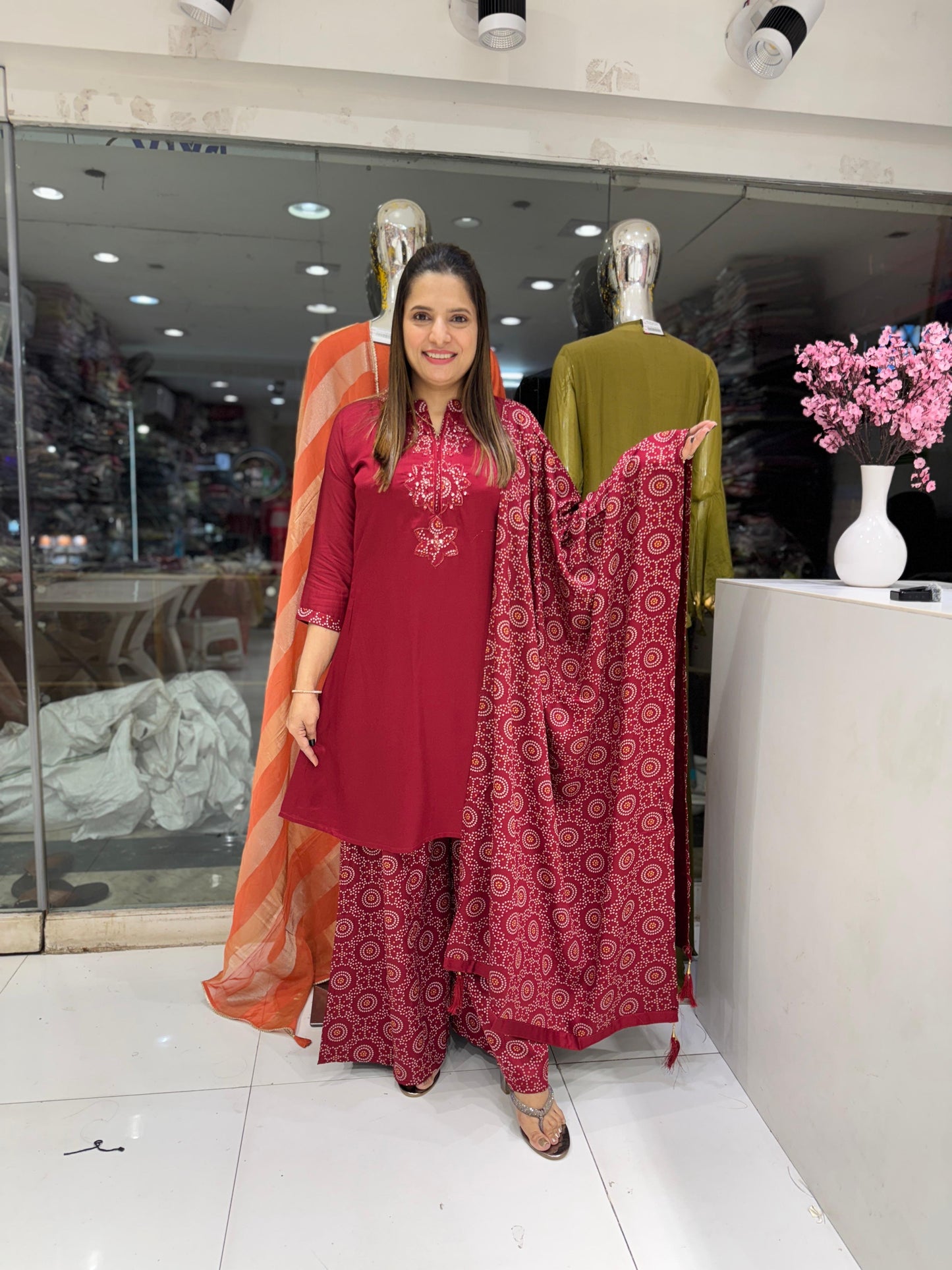 Pure Gaji Silk 3pc Suit