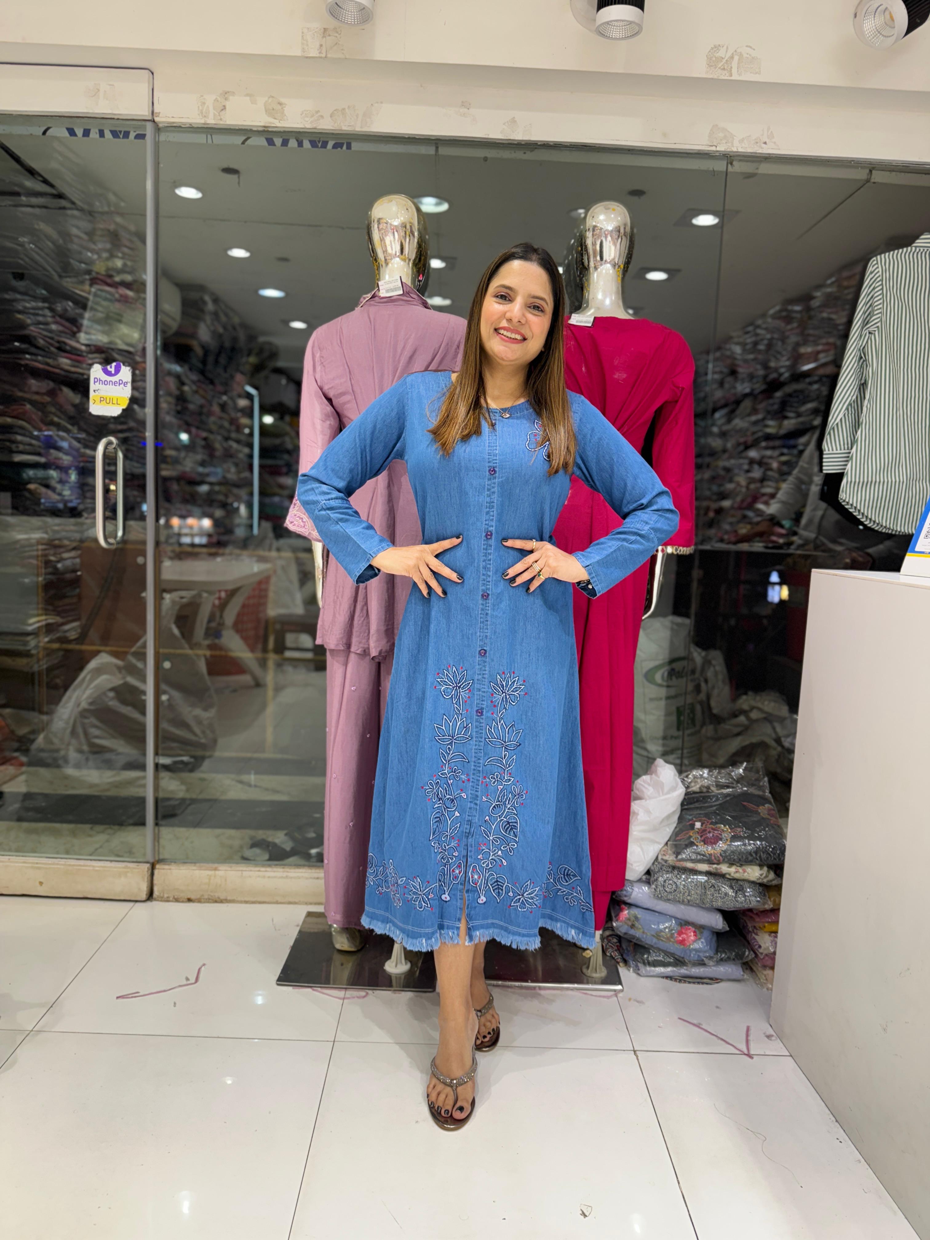 Denim Midi Blue