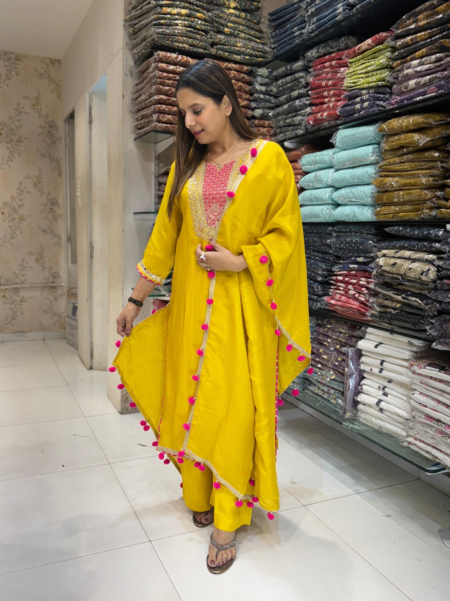 Simmer Tissue Yellow 3pc Set