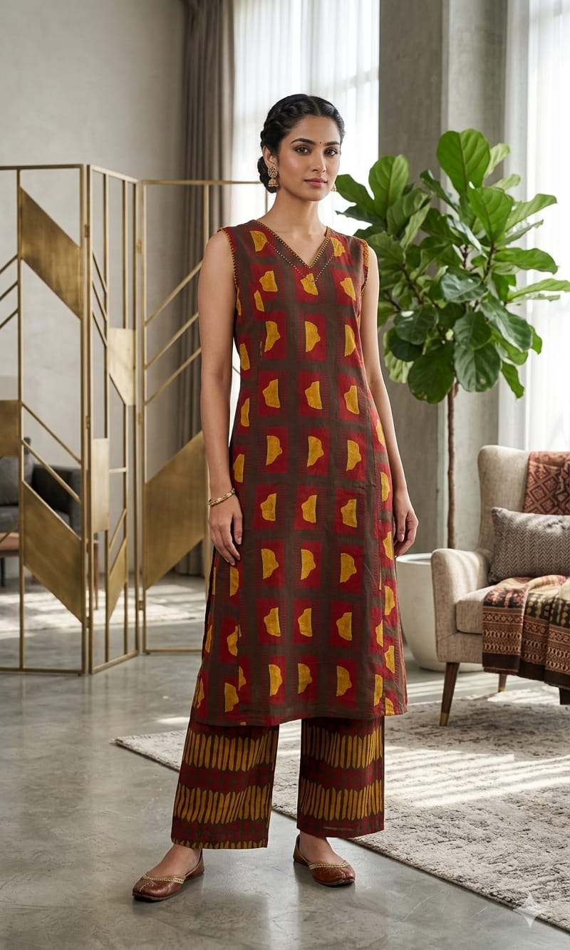 Pure Flex Cotton Brown 2pc Set