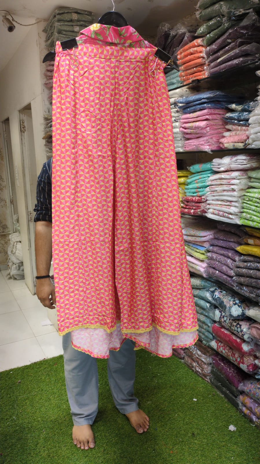 Pure Muslin Pink 2pc Set