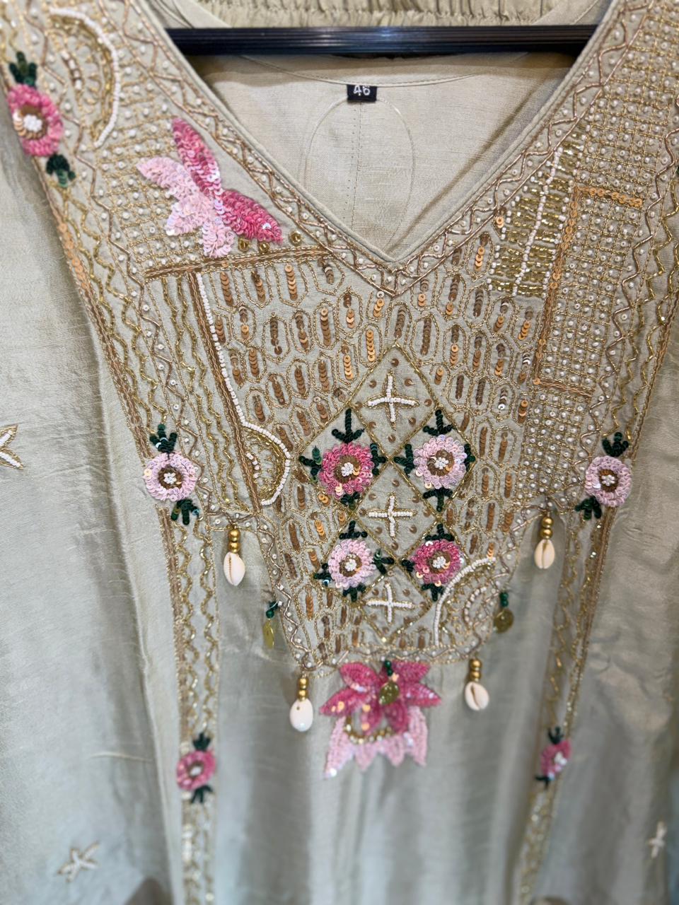 Pure Dola Silk Ivory 3pc Set