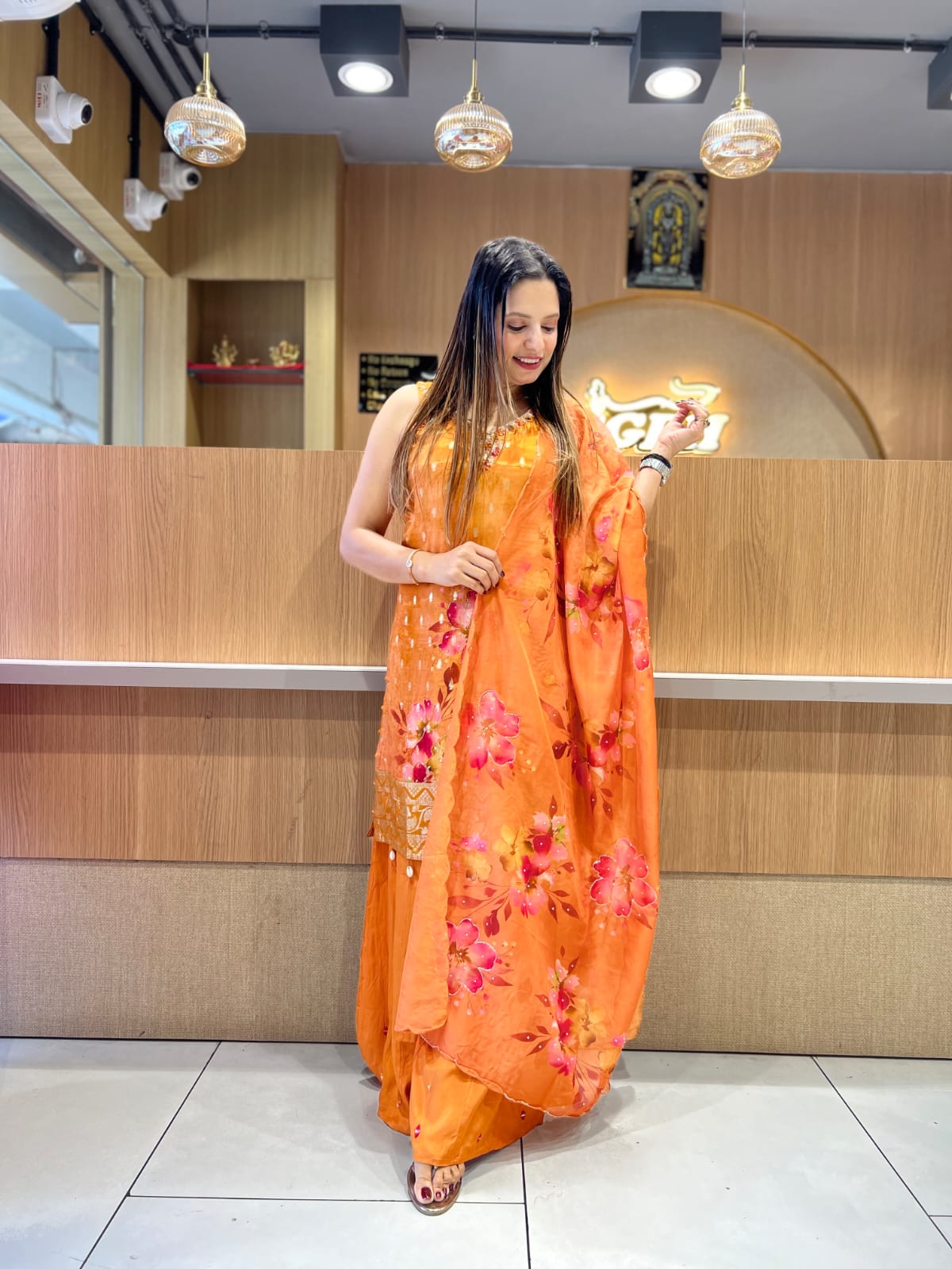 Pure Ho Silk Orange 3pc Set