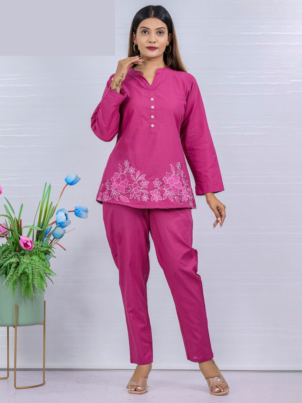 Cotton Pink 2pc Set