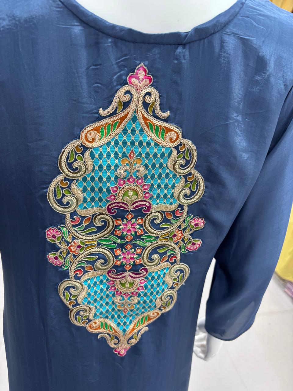 HO Silk Blue 3pc Suit